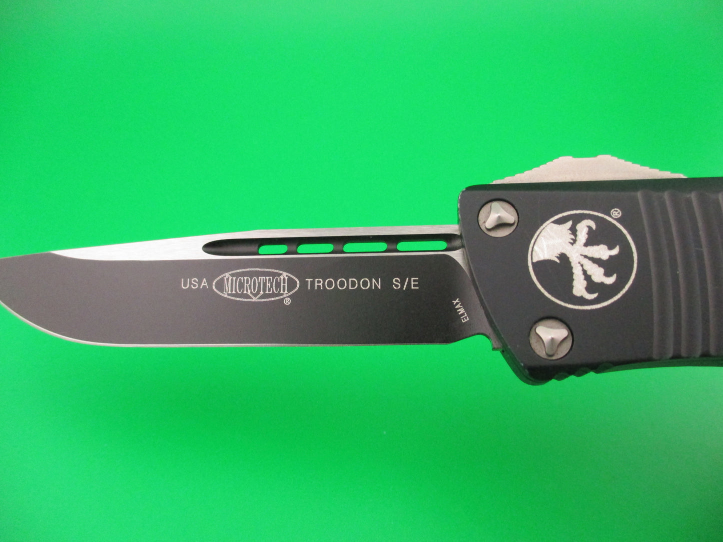 MICROTECH USA TROODON S/E Black/Black OTF DA Automatic Knife NIB