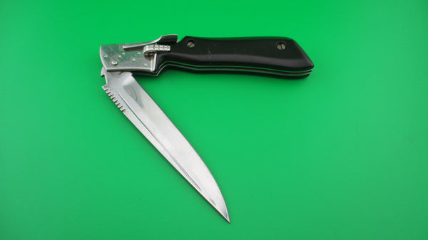 RPK 24cm Russian Prison Knife Sliding button Lever release switchblade ...