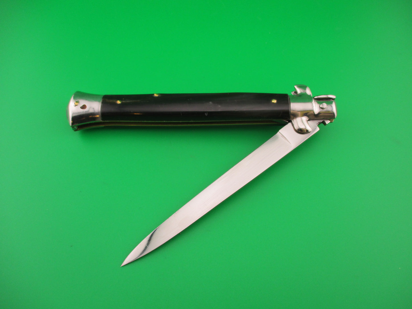 VIRGINIA INOX 28cm Italian Swivel bolster stiletto vintage automatic knife