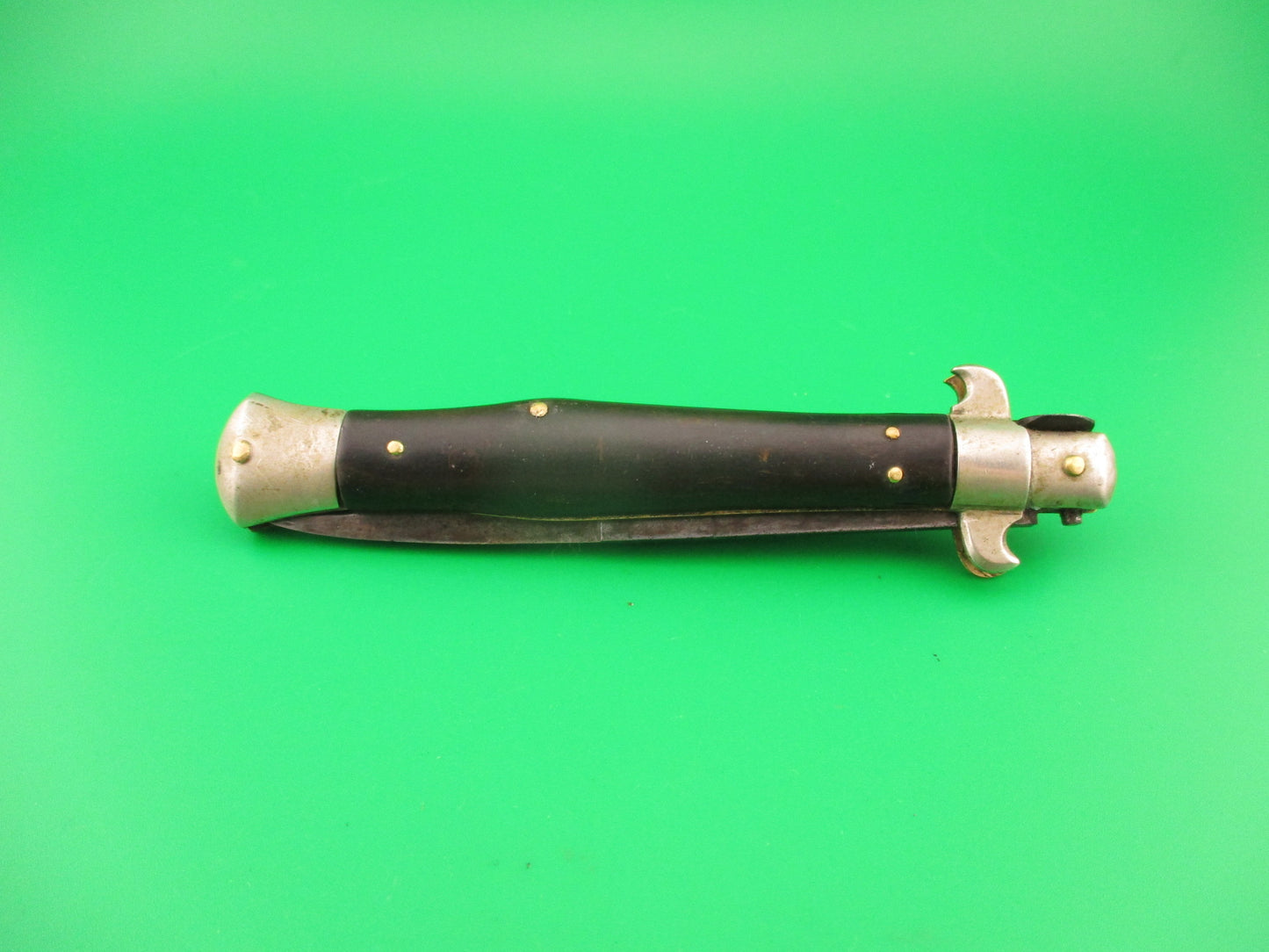 MANIAGO 23cm Italian Flatguard Wasp body Vintage 1930s automatic knife