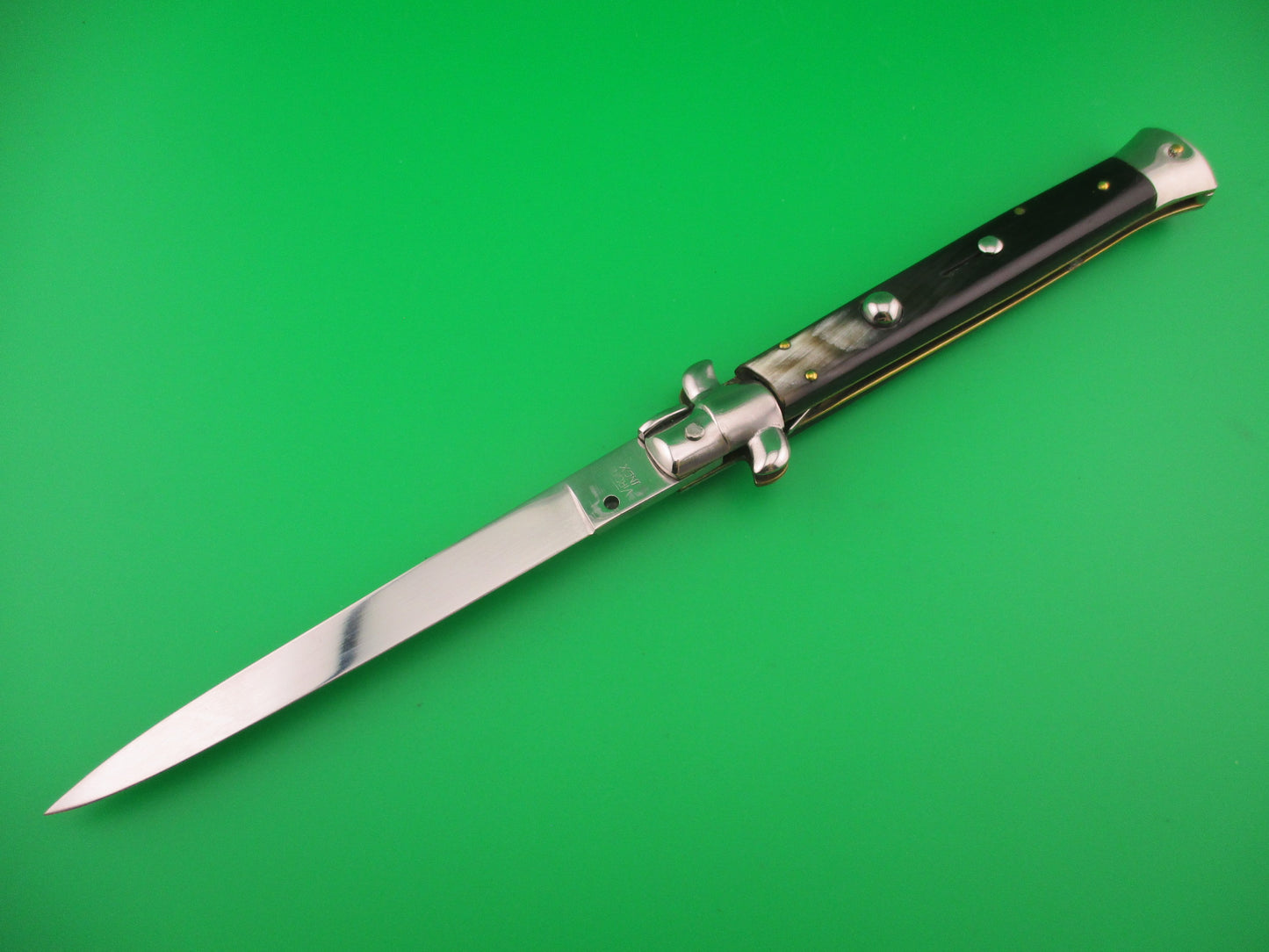 VIRGINIA INOX 28cm Italian Swivel bolster stiletto vintage automatic knife
