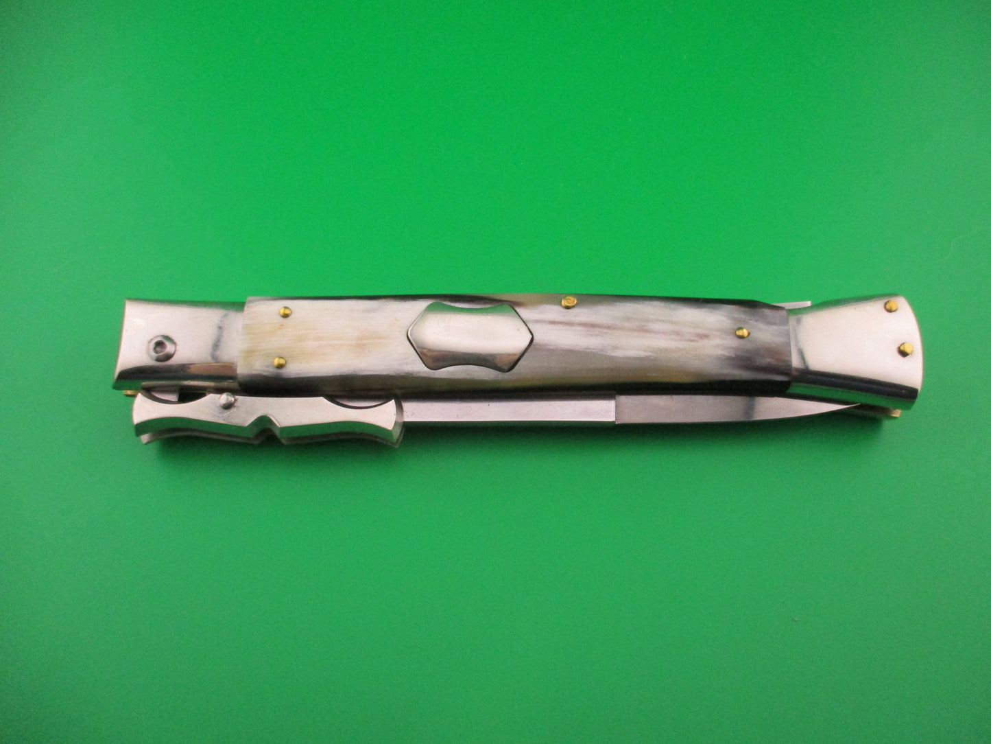 AGA CAMPOLIN 33cm (13 inch) Italian Batwing Flush Shield button automatic Pascotto