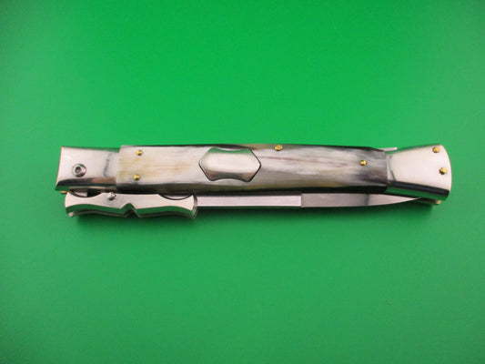 AGA CAMPOLIN 33cm (13 inch) Italian Batwing Flush Shield button automatic Pascotto