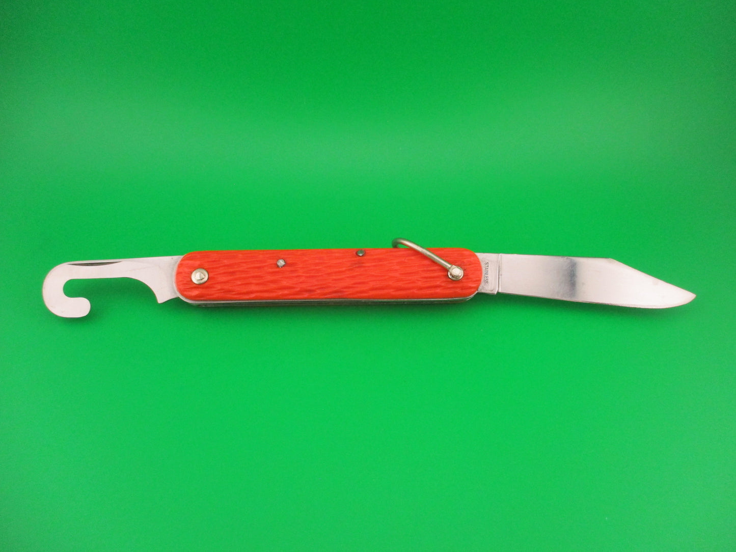 Schrade Walden vintage MC1 Orange military paratrooper switchblade