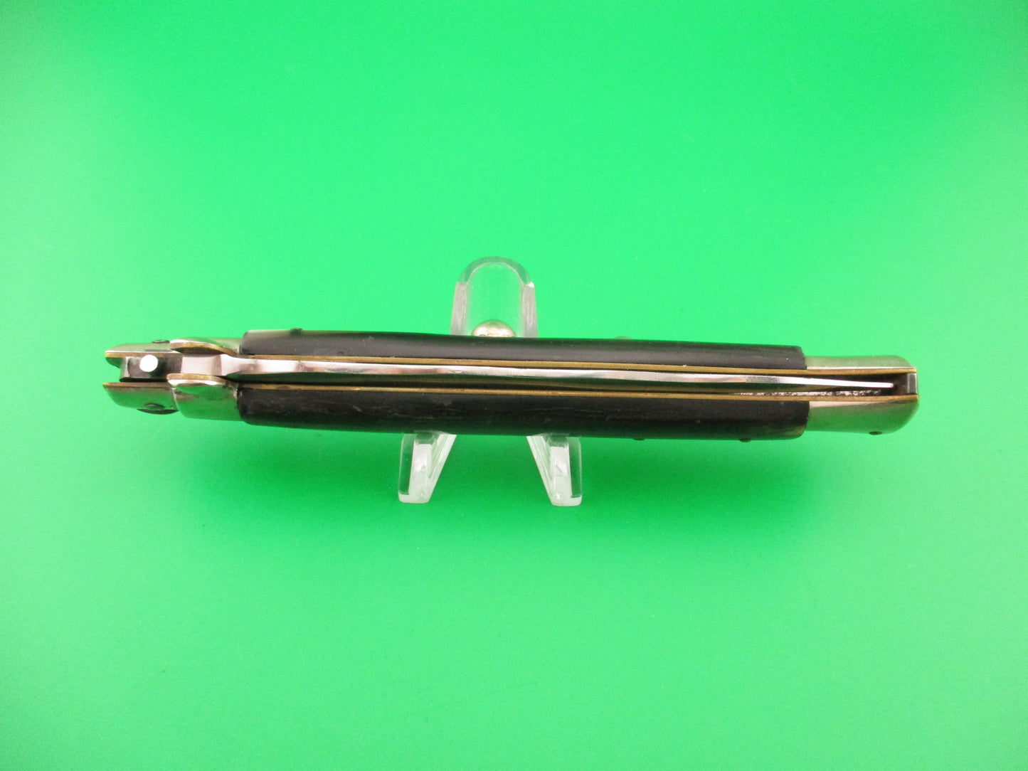 M ITALY INOX 28cm Italian Picklock Kris blade 1950s Horn automatic knife