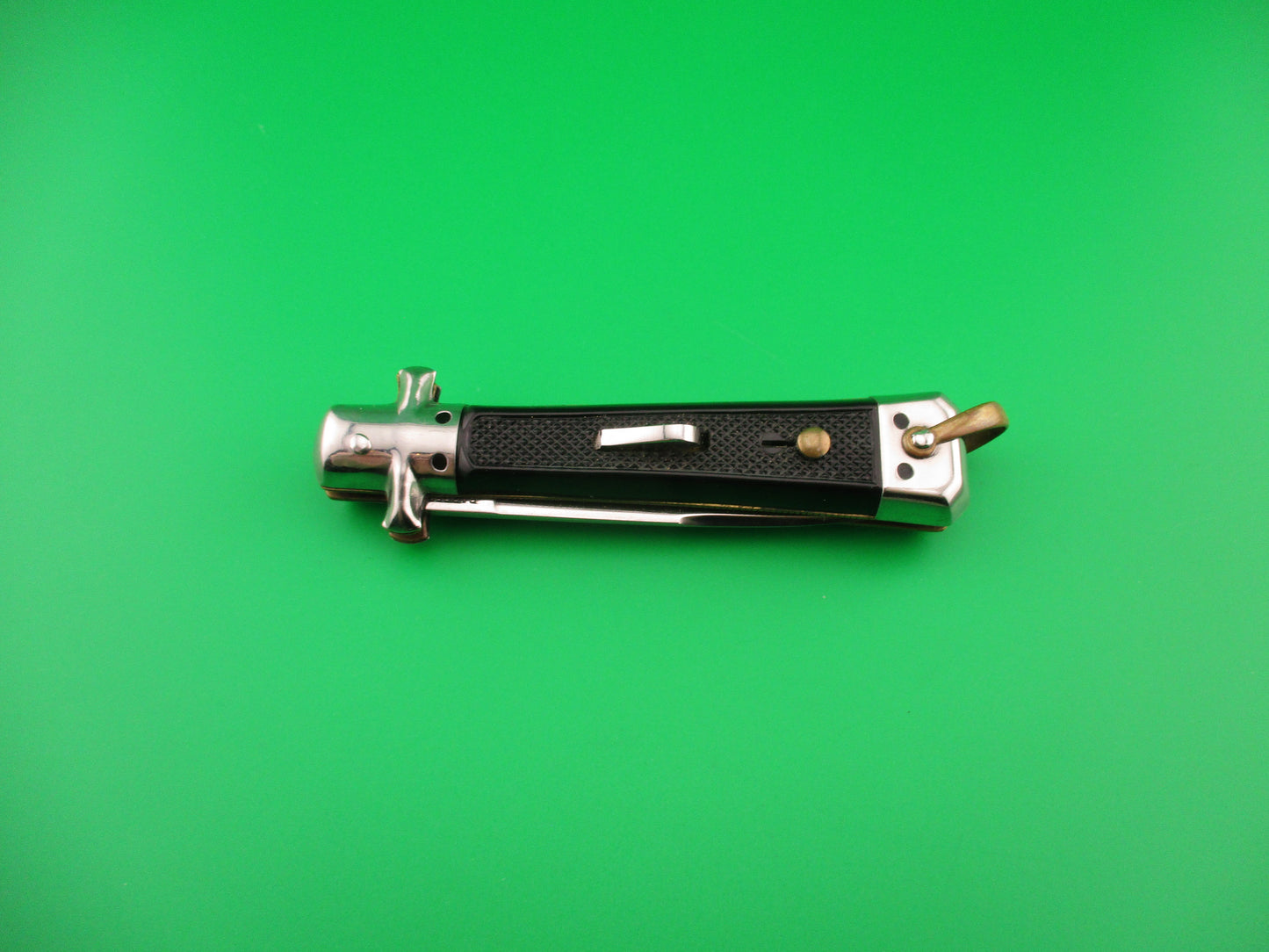 BARGEON INOX 19cm vintage French fixed guards automatic knife