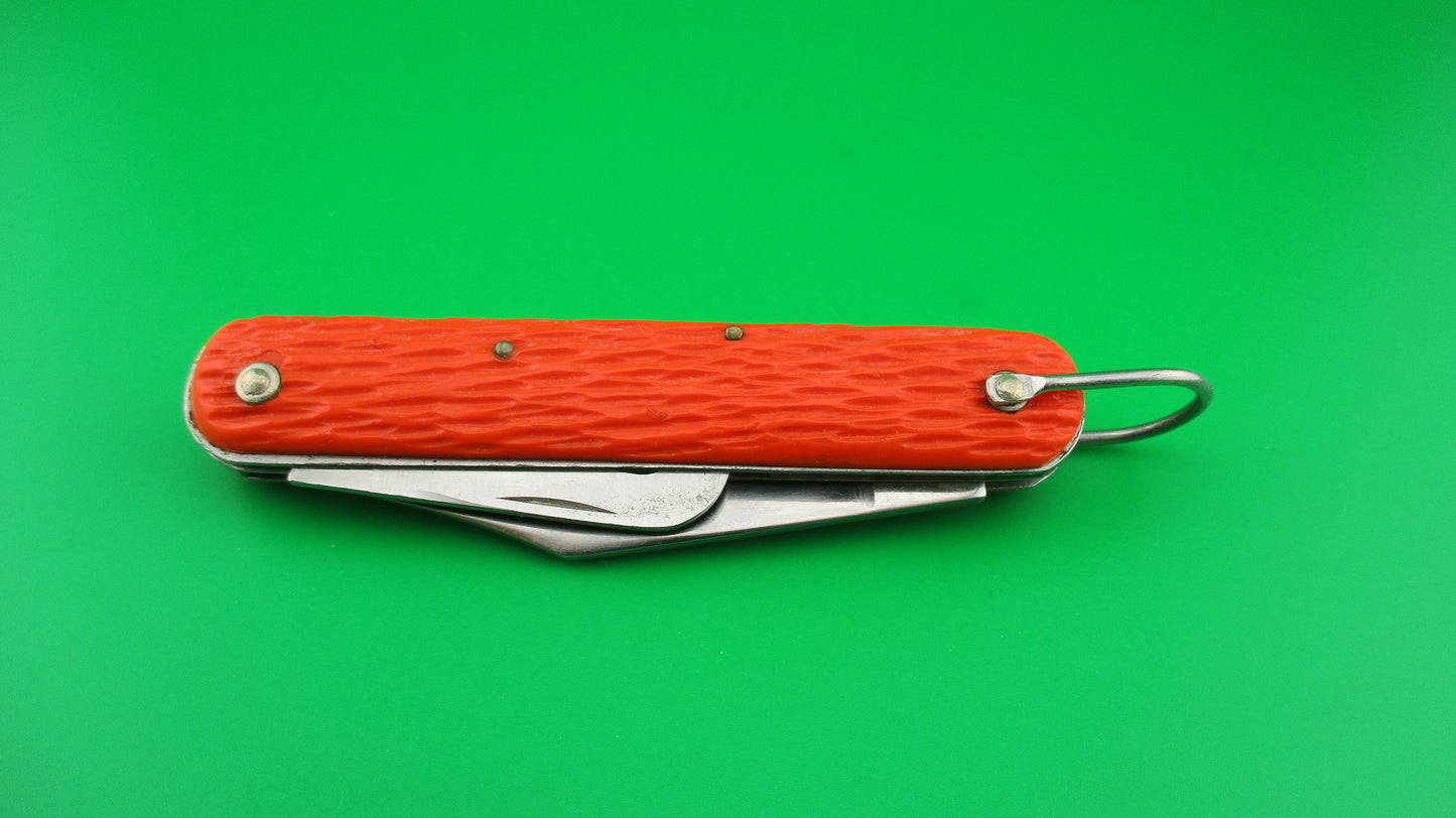 z Schrade Walden vintage MC1 Orange military paratrooper switchblade