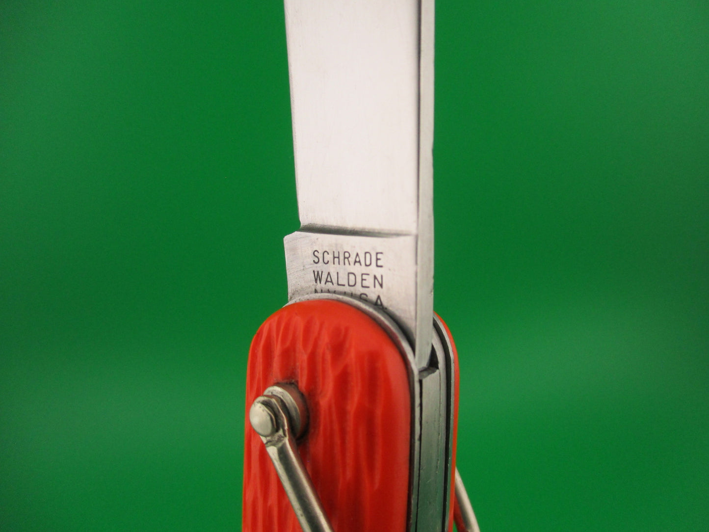 Schrade Walden vintage MC1 Orange military paratrooper switchblade