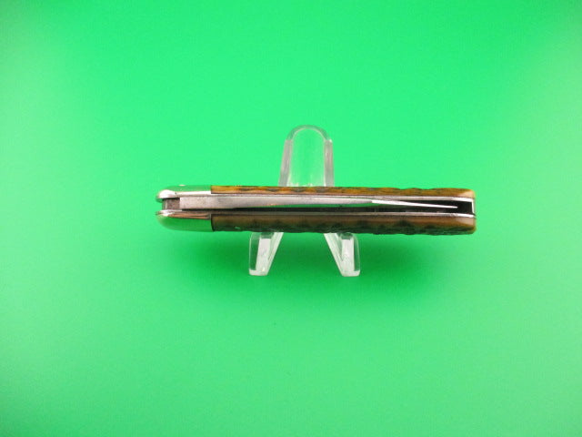 Press Button Knife Co Business Clip blade picked bone switchblade knife model 510