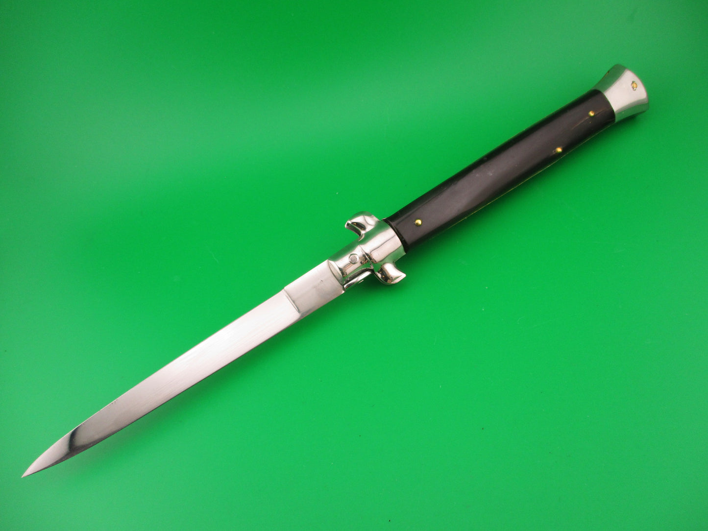 VIRGINIA INOX 28cm Italian Swivel bolster stiletto vintage automatic knife