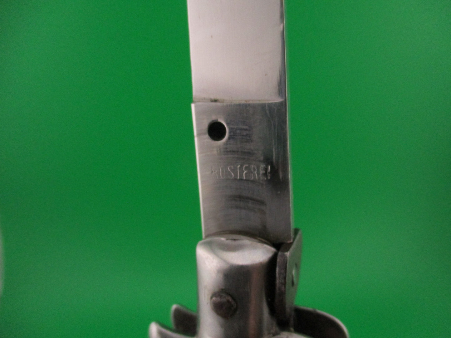 ROSTFREI 33cm Italian Vintage 1980s Pearlex Stiletto automatic knife