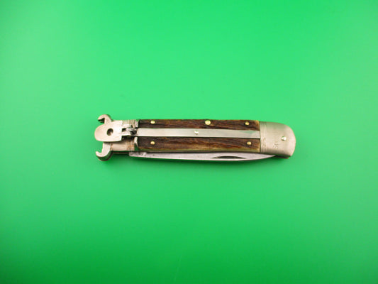 OTHELLO ANTON WINGEN JR SOLINGEN GERMANY 11cm Stag lever Shell puller switchblade