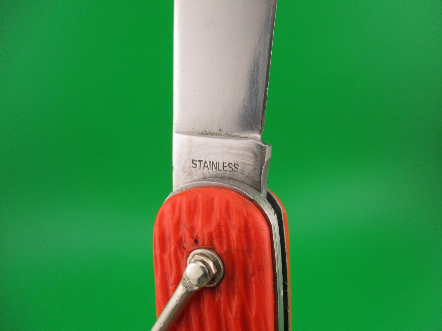 Schrade Walden vintage MC1 Orange military paratrooper switchblade