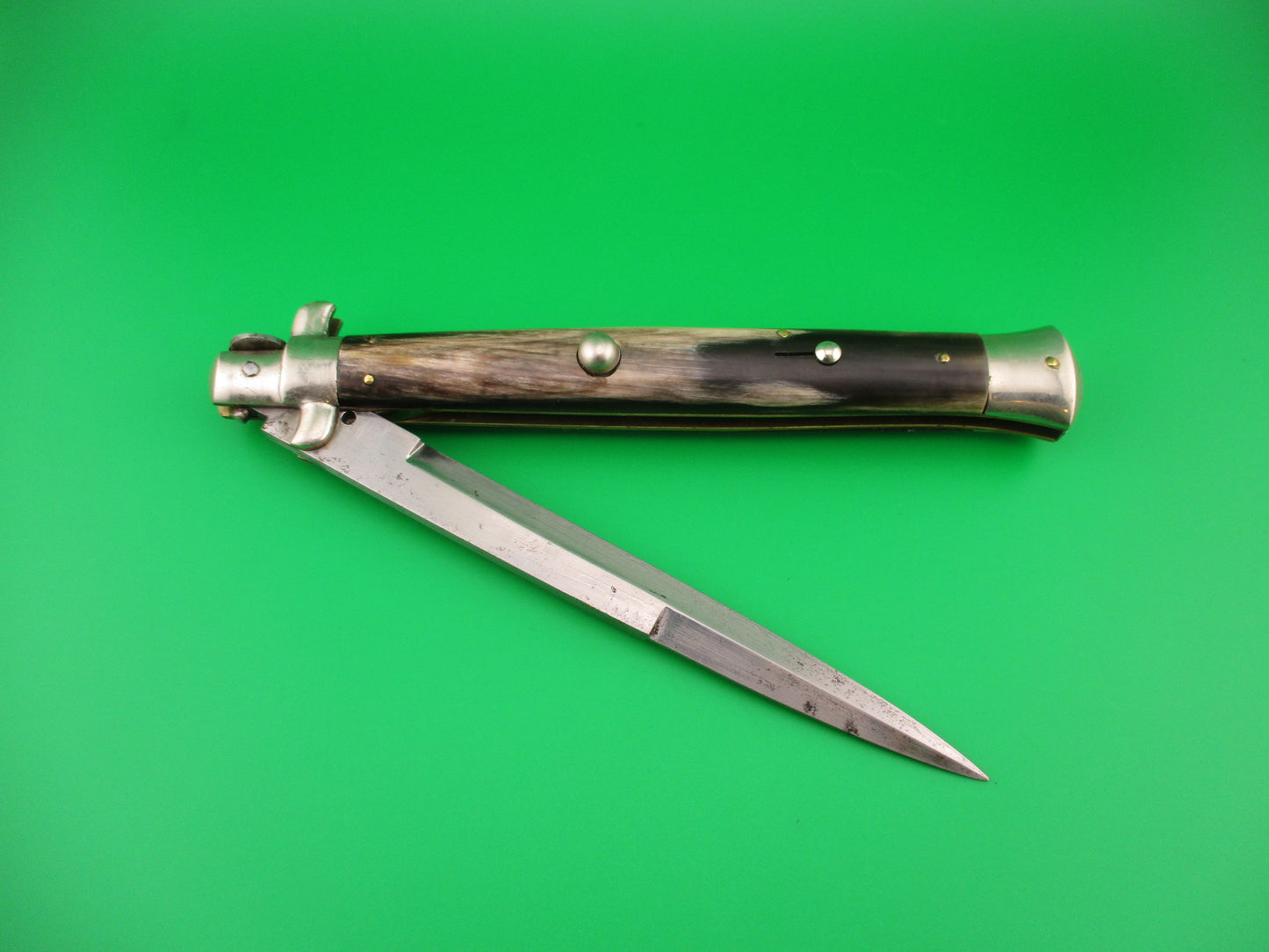 Sterile 33cm Italian Picklock 1950s vintage 5mm backspring automatic knife