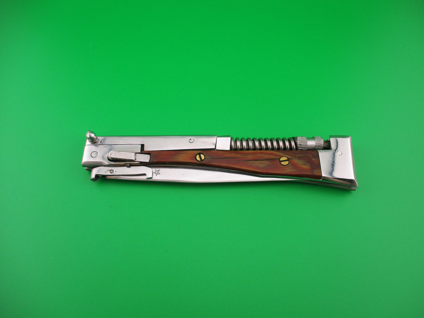 AK47 29cm Soviet 3 Star Vintage Swing Guard automatic knife