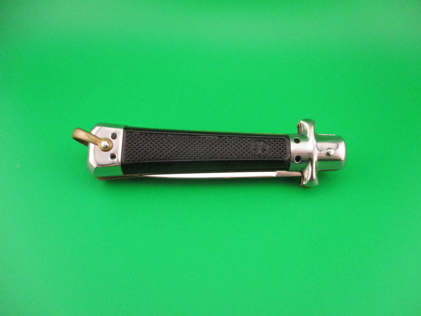BARGEON INOX 19cm vintage French fixed guards automatic knife