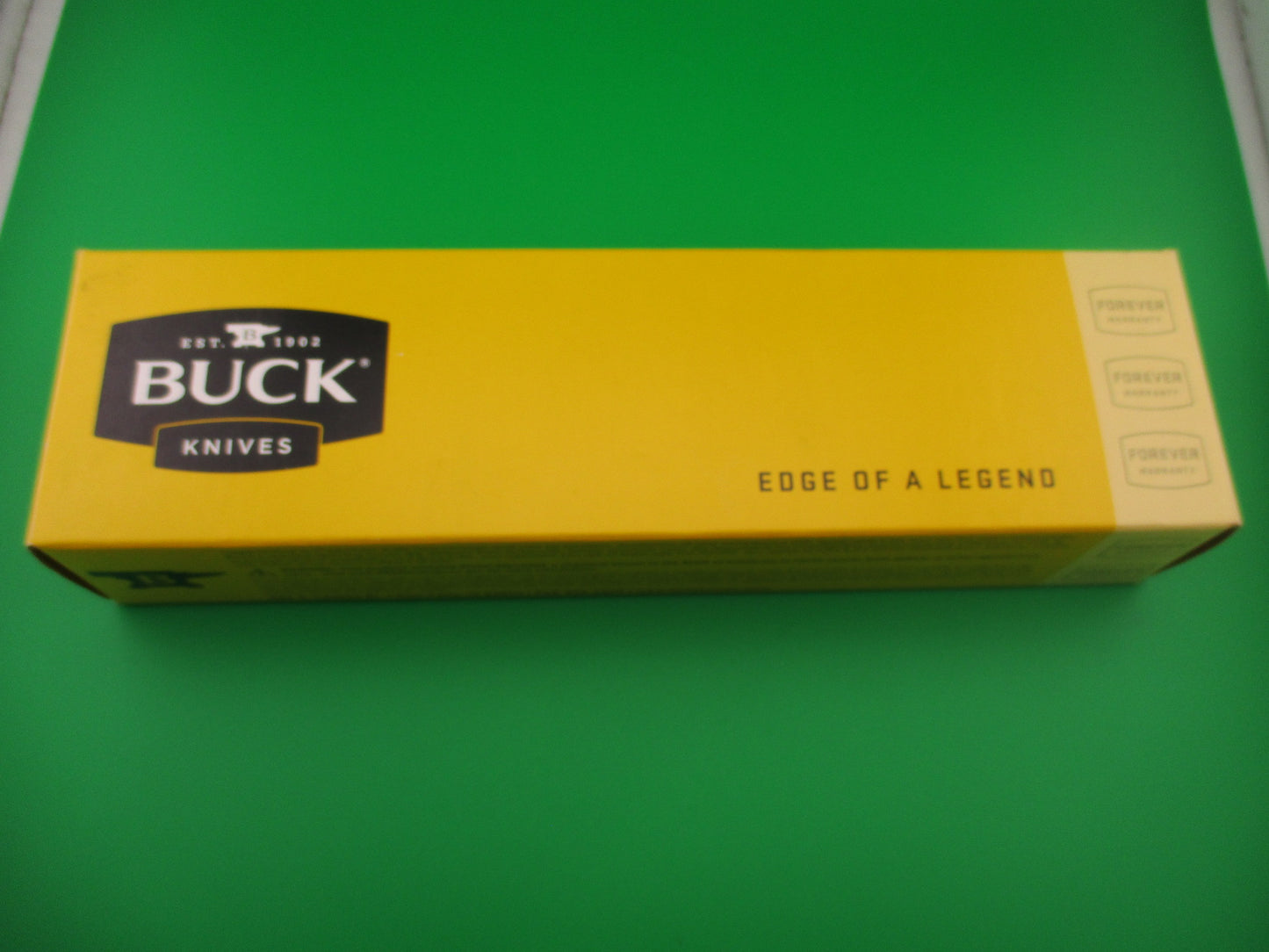 z BUCK 110 Automatic New in Box with Leather Sheath Hardwood scales
