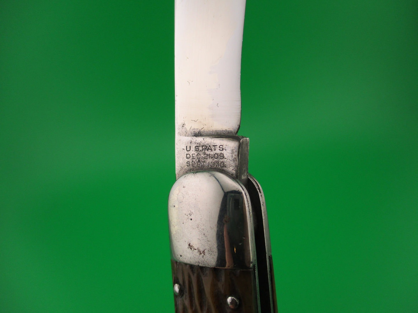 SCHRADE CUT CO M2 Bone WWII Paratrooper Military issue switchblade knife