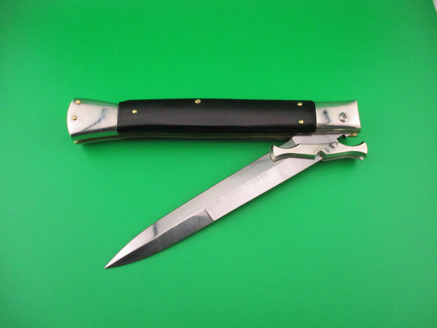 AGA CAMPOLIN 33cm (13 inch) Italian Batwing Flush Shield button automatic Pascotto