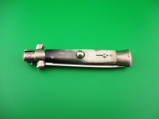 Rostfrei 23cm Italian Transitional Stiletto Horn vintage automatic knife