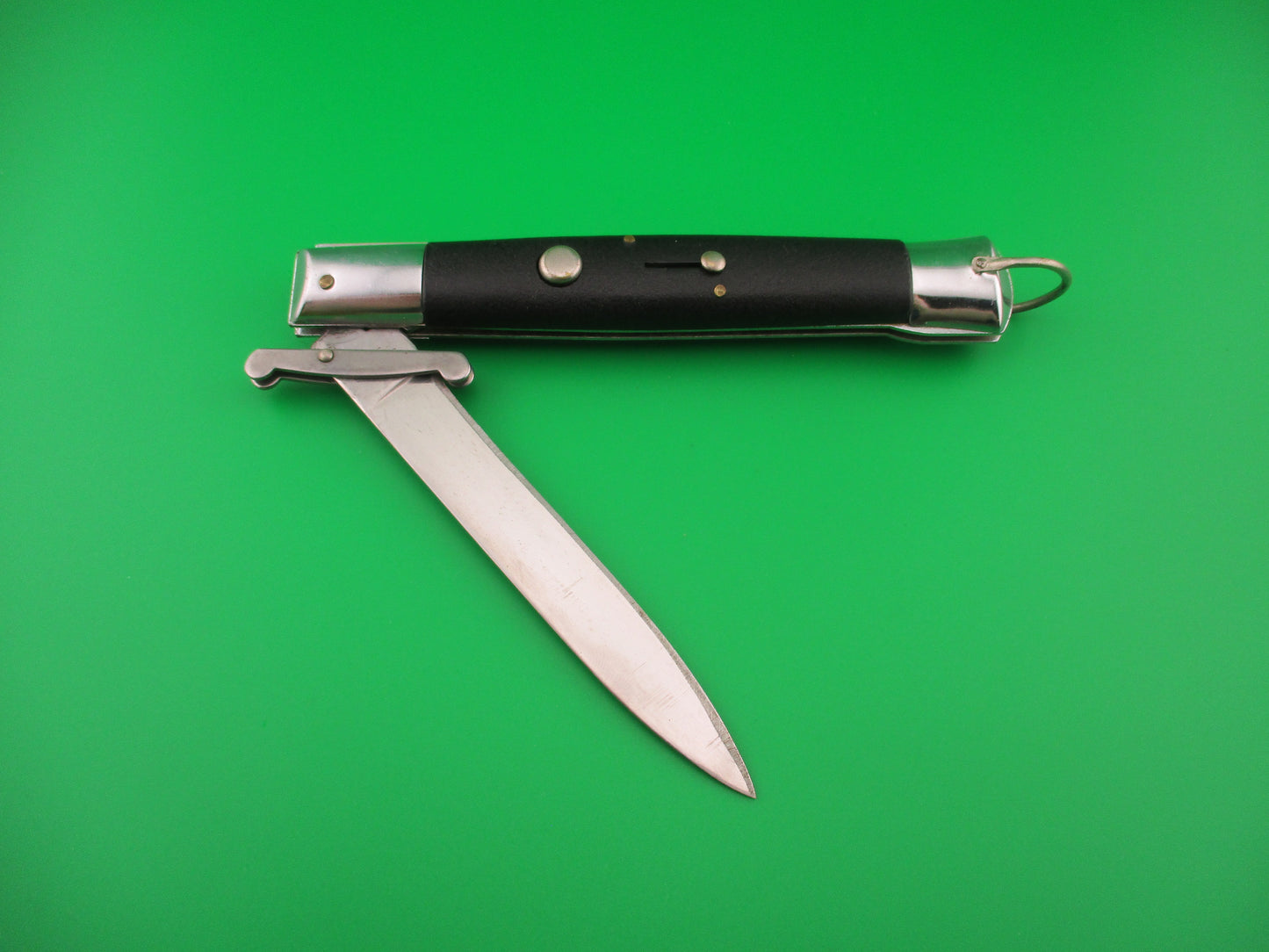STAINLESS STEEL 26cm KORIZZY Korean large Rizzuto clone vintage automatic knife