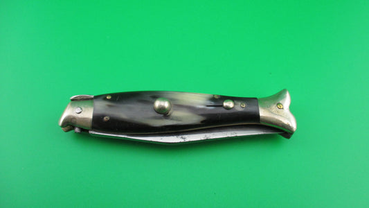 MADE IN ITALY 16cm Italian Fishtail 1950s Vintage automatic knife