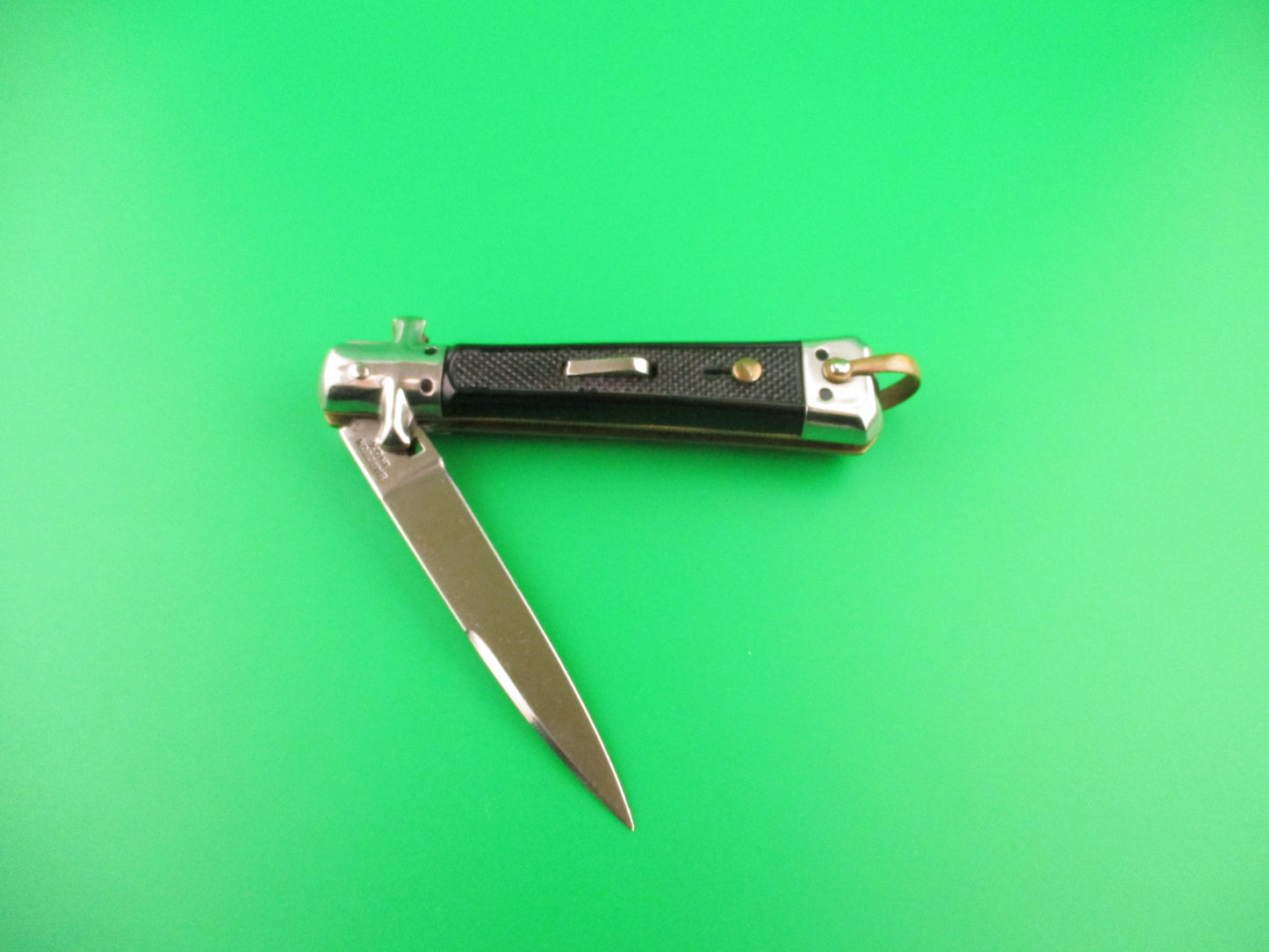 BARGEON INOX 19cm vintage French fixed guards automatic knife