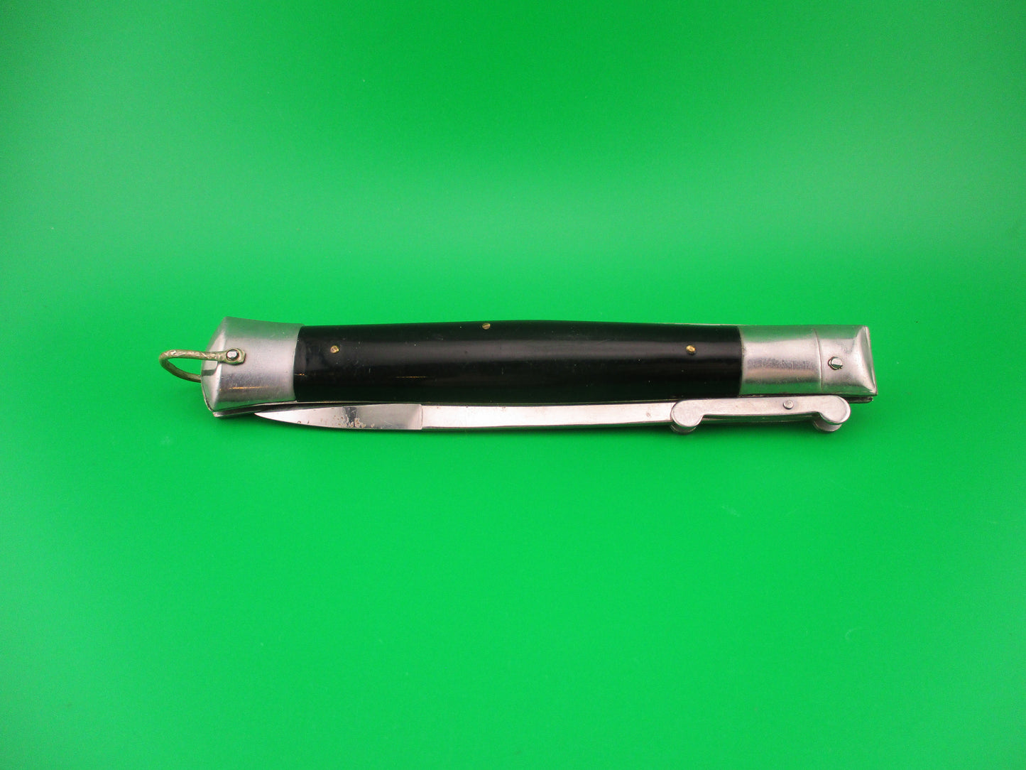 Rizzuto Estileto Milano 27cm Japanese Swing guard Black step bolster vintage switchblade