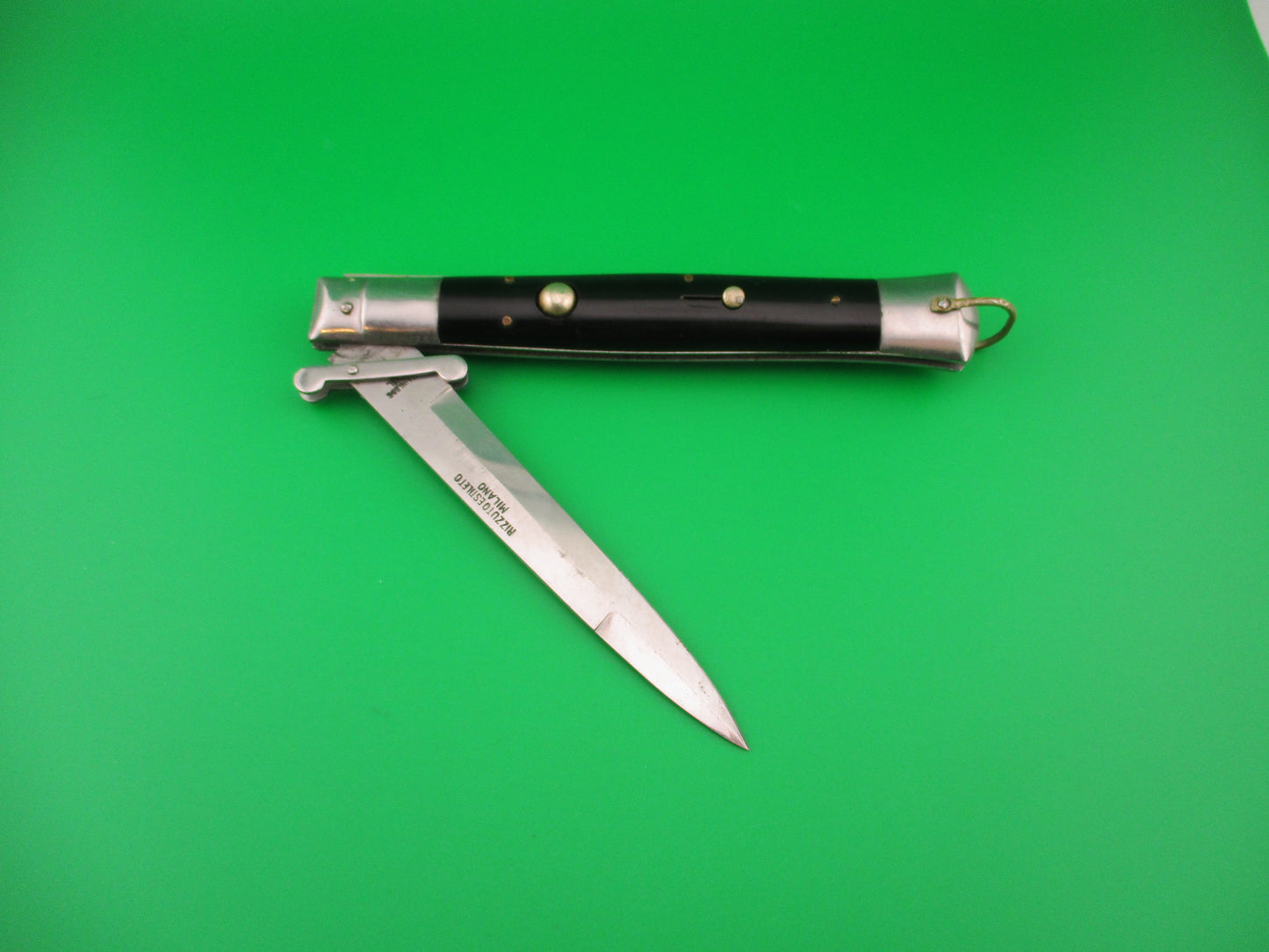 Rizzuto Estileto Milano 27cm Japanese Swing guard Black step bolster vintage switchblade