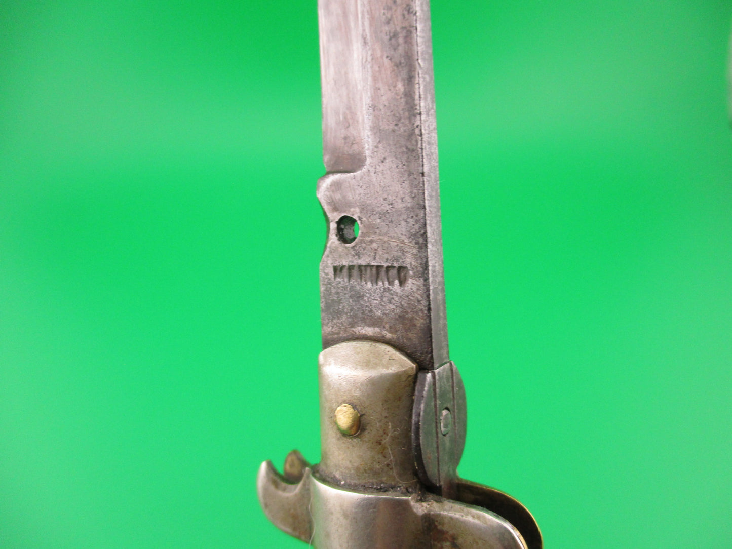 MANIAGO 23cm Italian Flatguard Wasp body Vintage 1930s automatic knife