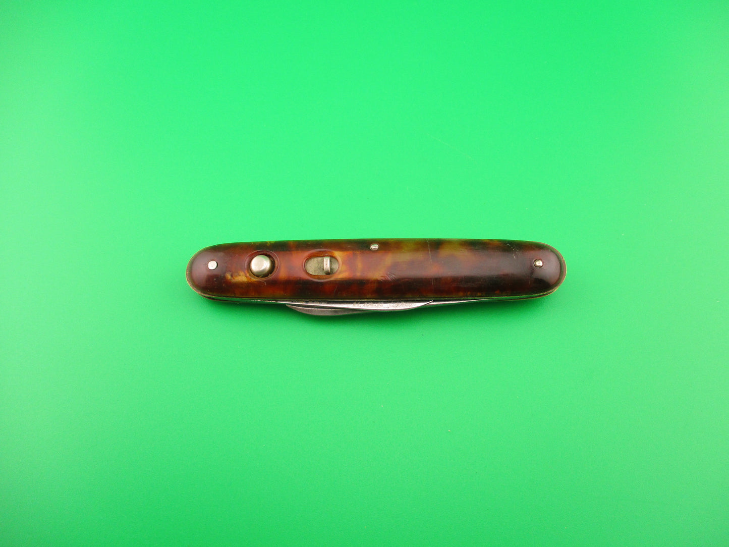SCHRADE CUT CO Medium double SWEET ORR & CO antique automatic knife