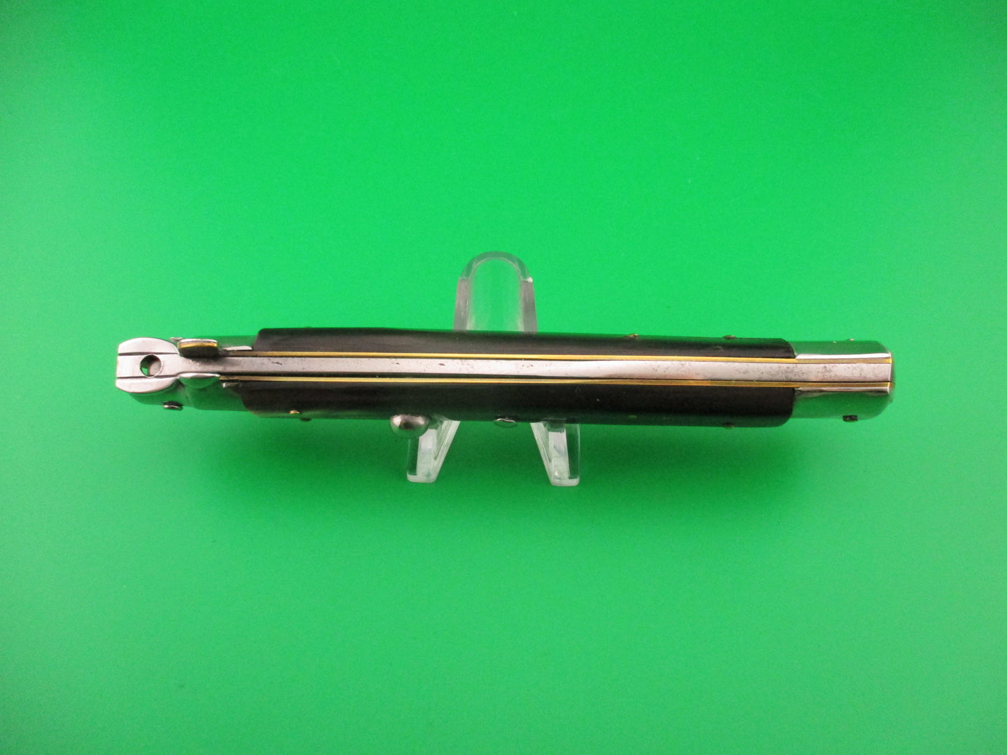 VIRGINIA INOX 28cm Italian Swivel bolster stiletto vintage automatic knife