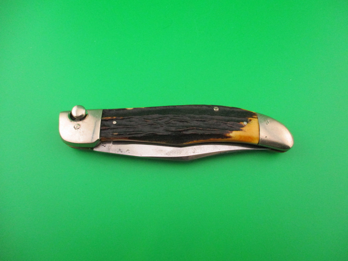 KABAR Medium (Baby) GRIZZLY Vintage Stag Automatic knife vintage