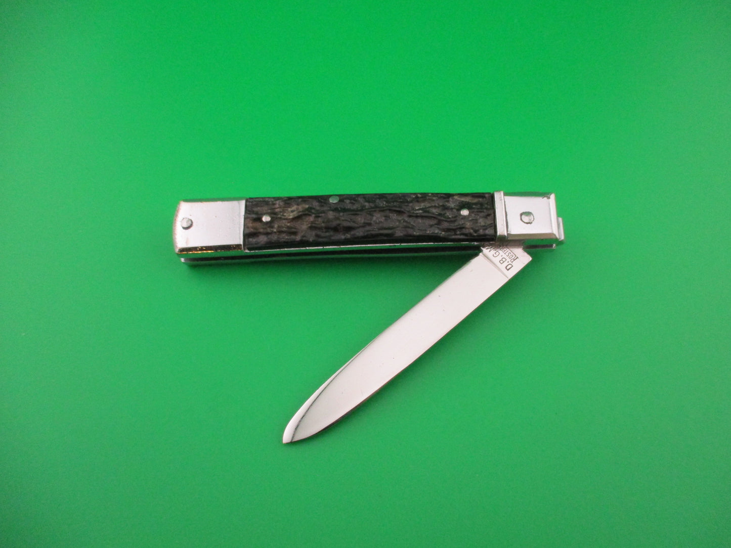 Bonsa SOLINGEN GERMANY 11cm German Slimline Hollow Lever automatic knife
