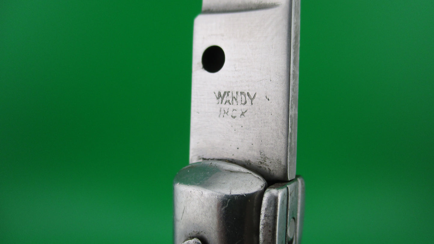 WANDY INOX 28cm Italian Stiletto Swivel bolster automatic knife