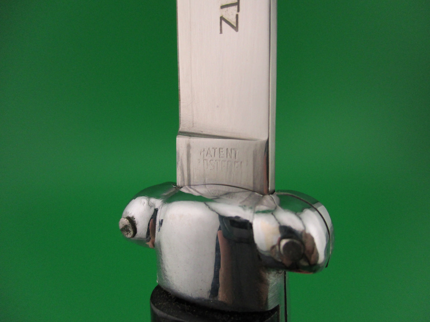 C JUL HERBERTZ PATENT ROSTFREI 21cm Italian Etched OTF DA Black automatic