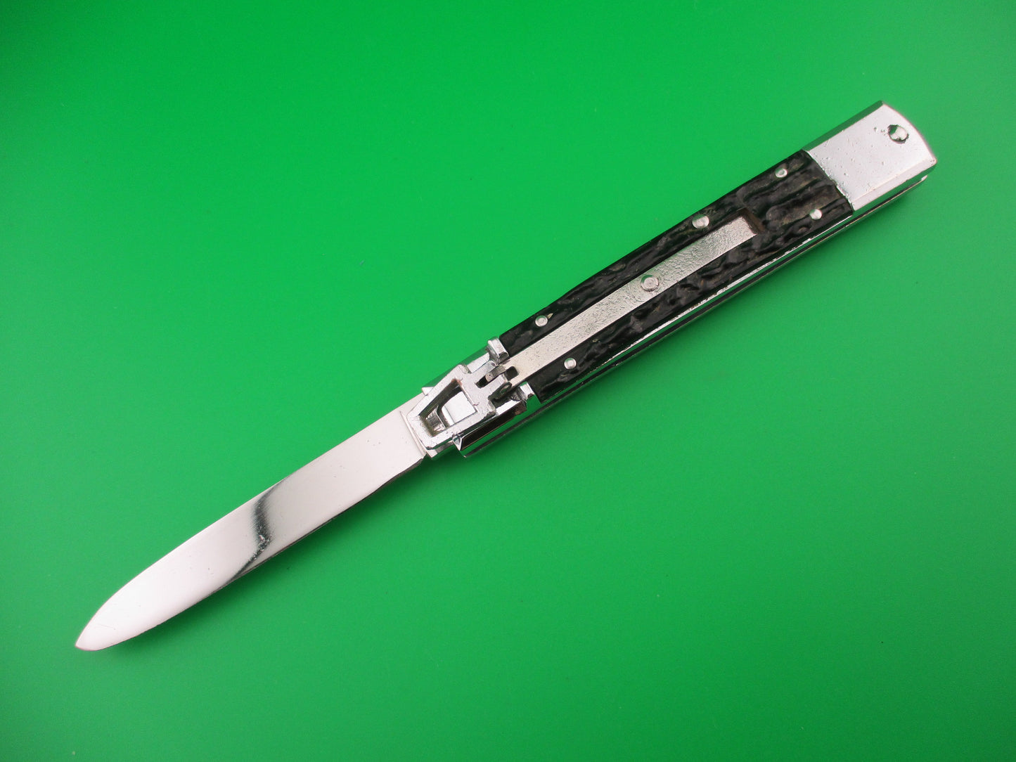 Bonsa SOLINGEN GERMANY 11cm German Slimline Hollow Lever automatic knife