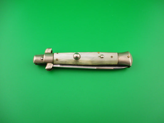 Rostfrei (slant) PATENT 22cm Italian BoBc Pearlex Vintage 1960s automatic knife