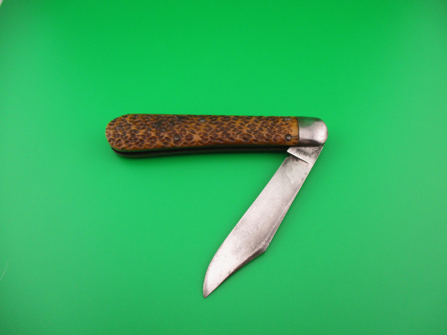 SCHRADE CUT CO Early #1543 3/4 Hunter Picked bone automatic knife