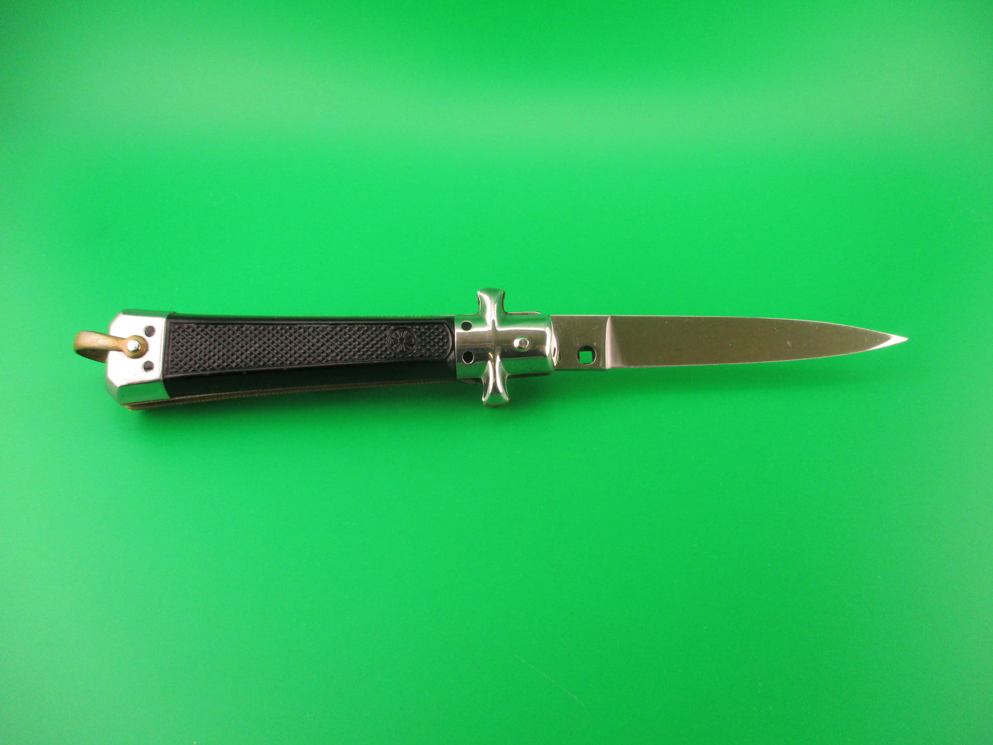 BARGEON INOX 19cm vintage French fixed guards automatic knife