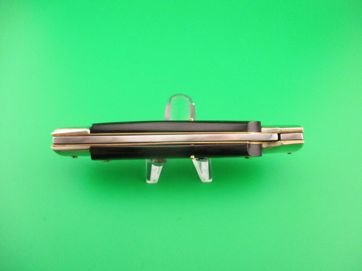 AGA CAMPOLIN 23cm Italian Swing Guard Horn Bayonet blade automatic knife