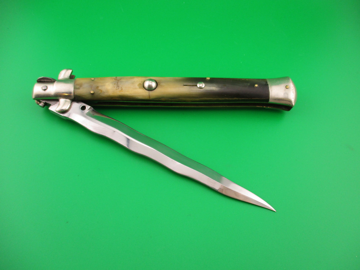 Sterile 33cm Italian Picklock Kris 1950s vintage automatic knife