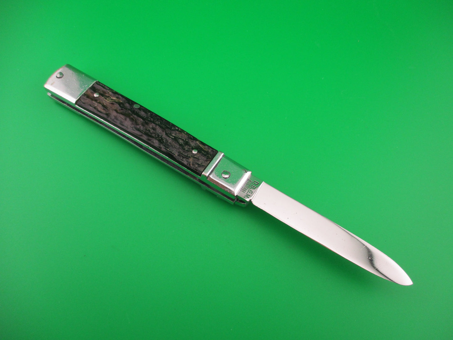 Bonsa SOLINGEN GERMANY 11cm German Slimline Hollow Lever automatic knife