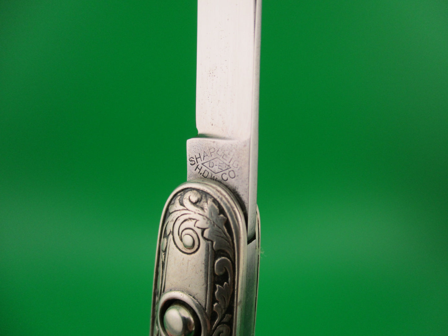 SHAPLEIGH HDW CO DE S13SS Medium Sterling double vintage automatic knife