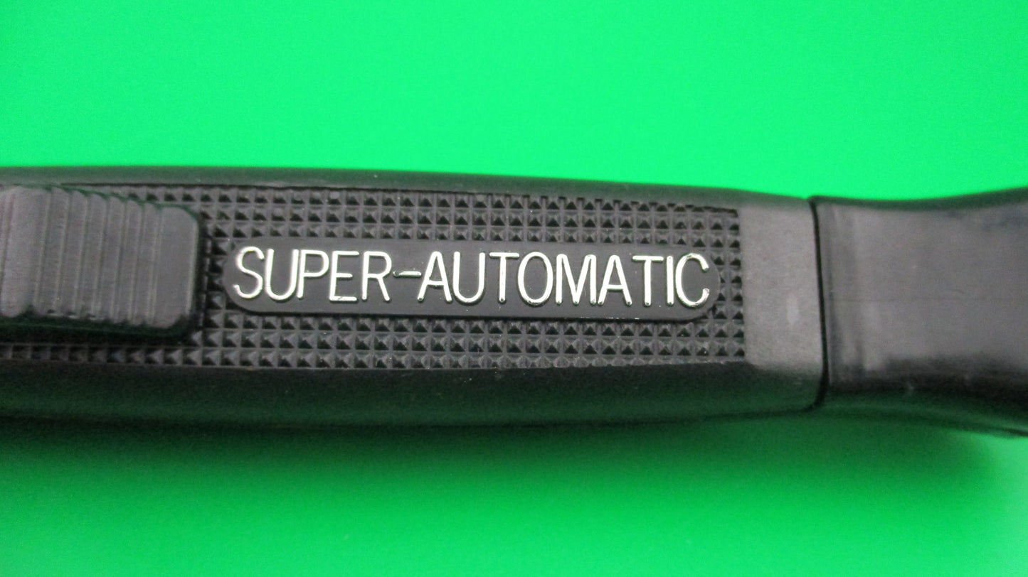 STAINLESS SUPER-AUTOMATIC OTF DA 21cm Black & Gold switchblade knife
