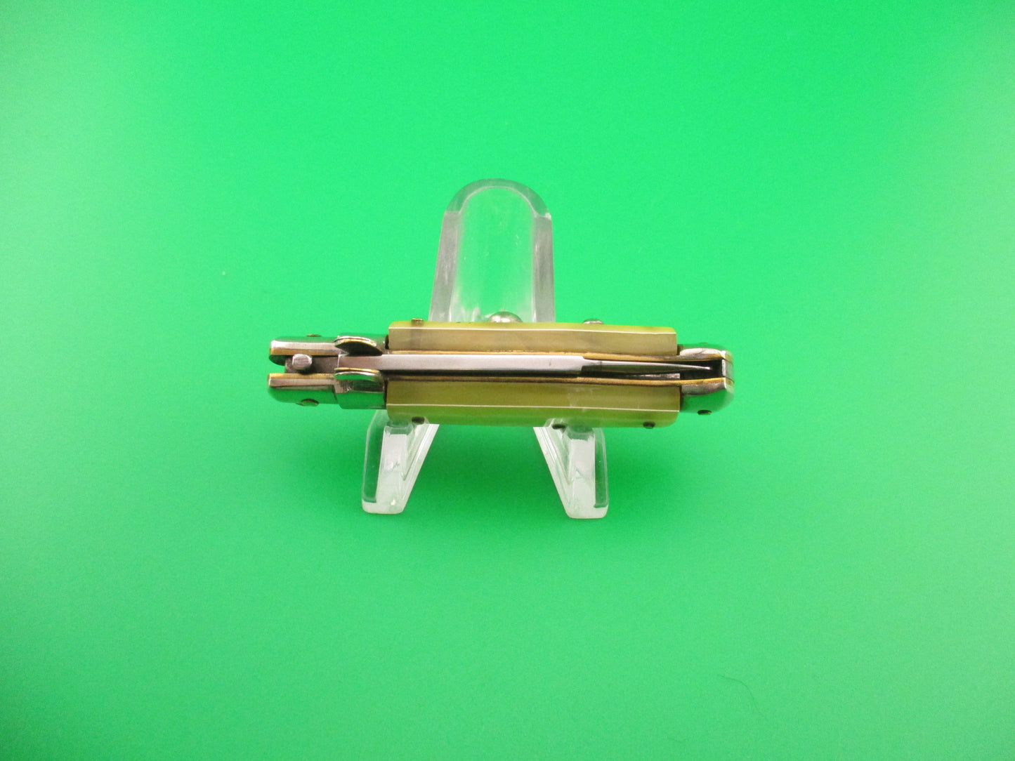 LATAMA MADE IN ITALY 12cm Italian Flat Guard Picklock Wasp body Pearlex automatic knife