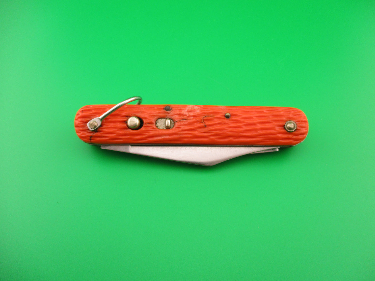 Schrade Walden vintage MC1 Orange military paratrooper switchblade