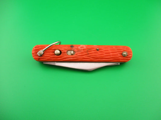 Schrade Walden vintage MC1 Orange military paratrooper switchblade