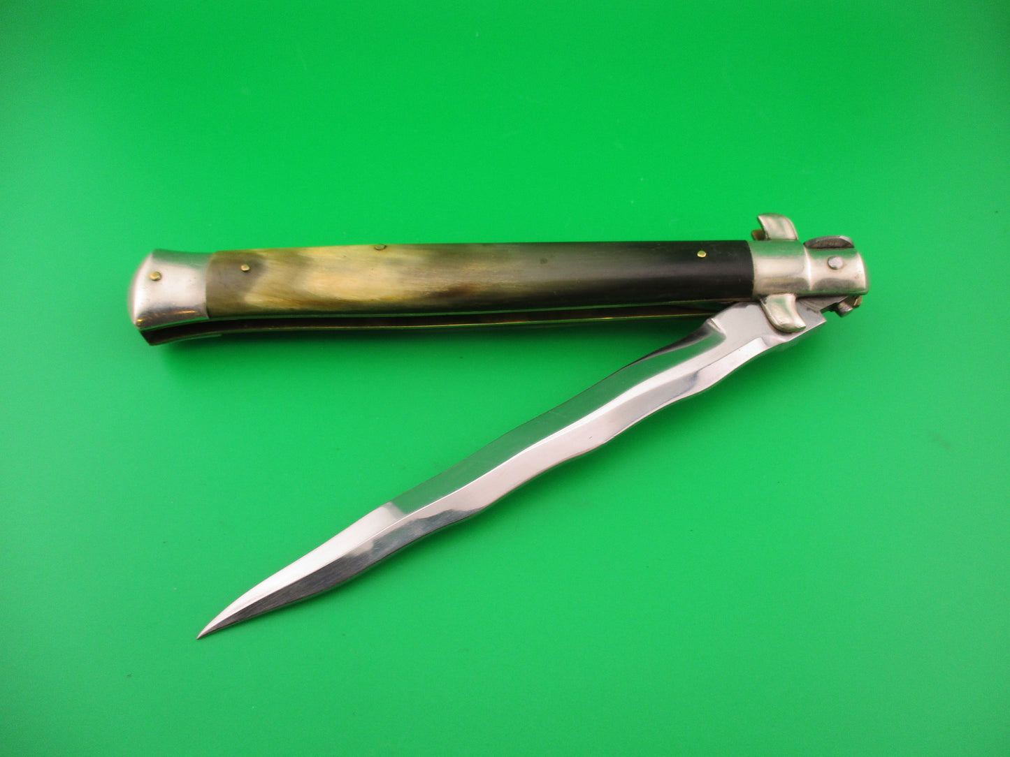 Sterile 33cm Italian Picklock Kris 1950s vintage automatic knife