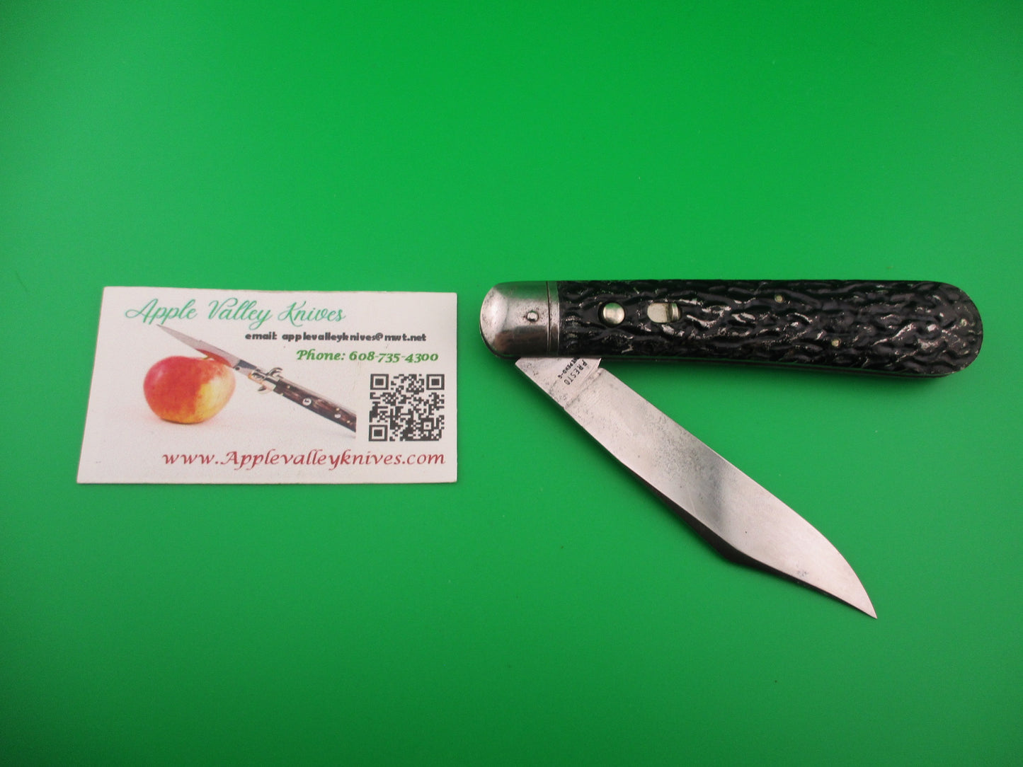 PRESTO SMALL STAMP Rare Early All metal Hunter Vintage switchblade knife